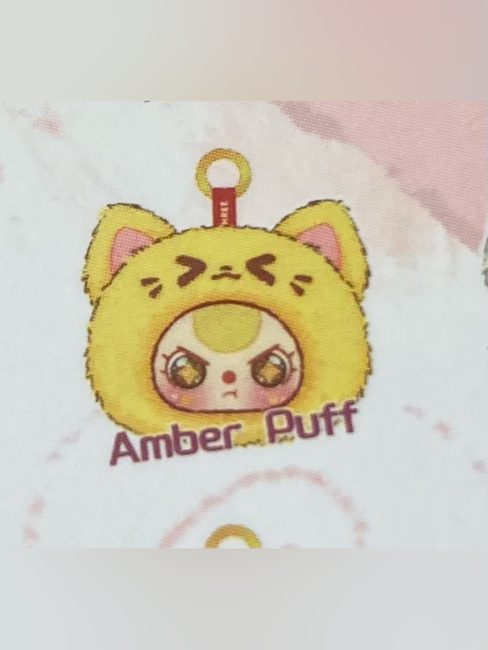 Baby Three Petit Cat Wardrobe Head V2 Plush Amber Puff